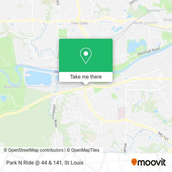 Park N Ride @ 44 & 141 map