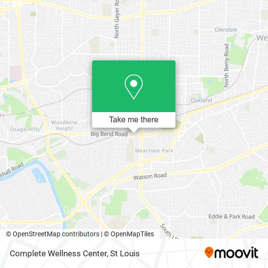 Complete Wellness Center map