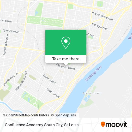 Confluence Academy South City map