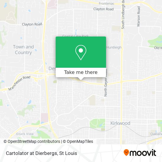 Cartolator at Dierbergs map