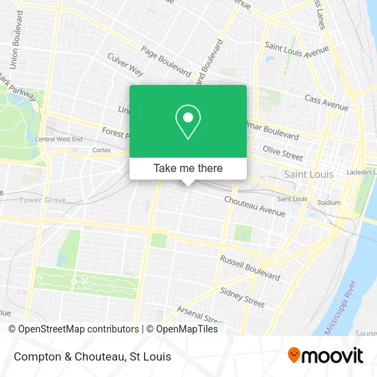 Compton & Chouteau map