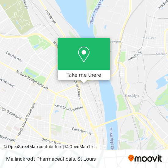 Mapa de Mallinckrodt Pharmaceuticals