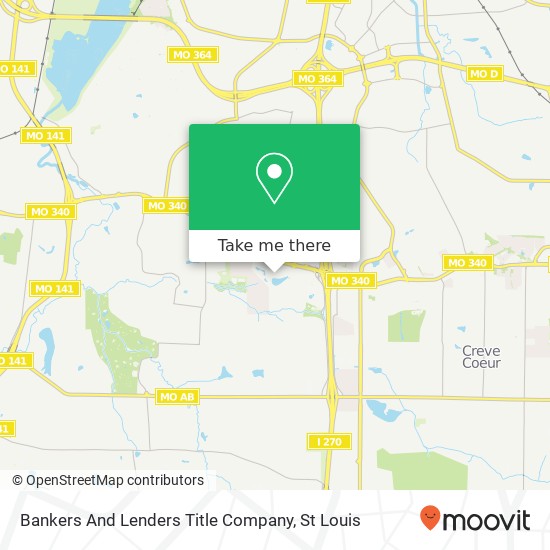 Bankers And Lenders Title Company map