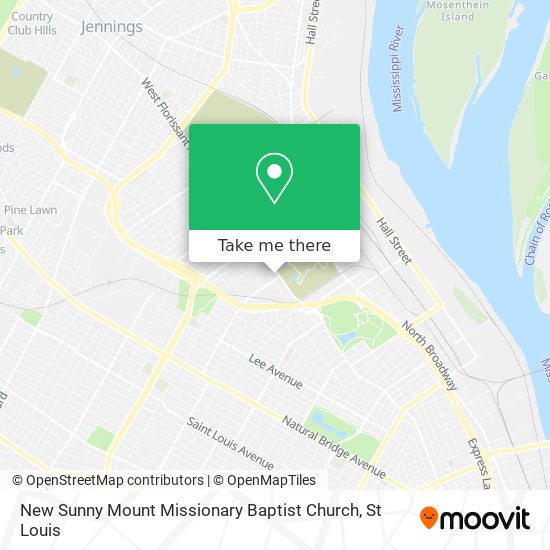 Mapa de New Sunny Mount Missionary Baptist Church