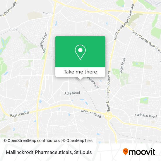 Mapa de Mallinckrodt Pharmaceuticals