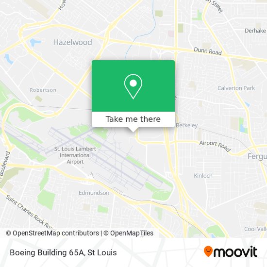 Boeing Building 65A map