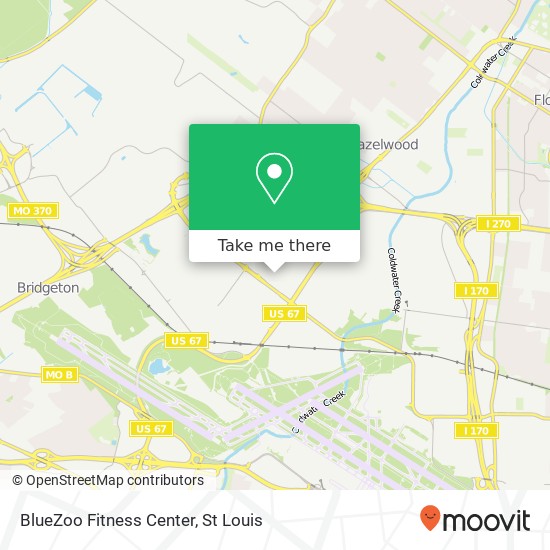 BlueZoo Fitness Center map