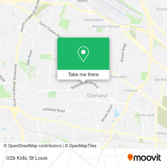 O2b Kids map