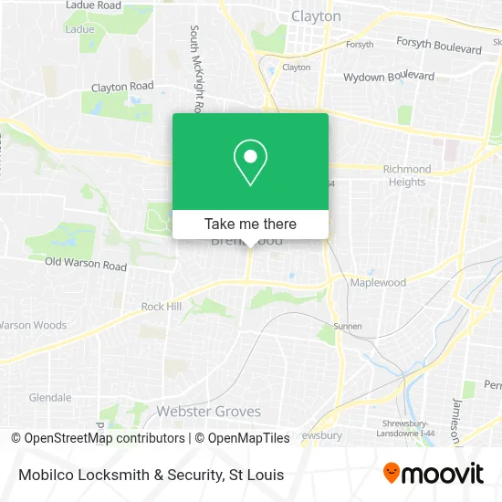 Mobilco Locksmith & Security map