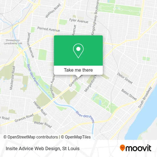 Insite Advice Web Design map