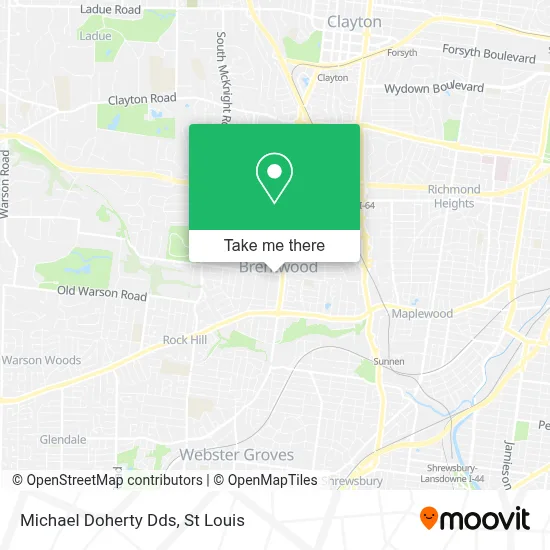 Michael Doherty Dds map