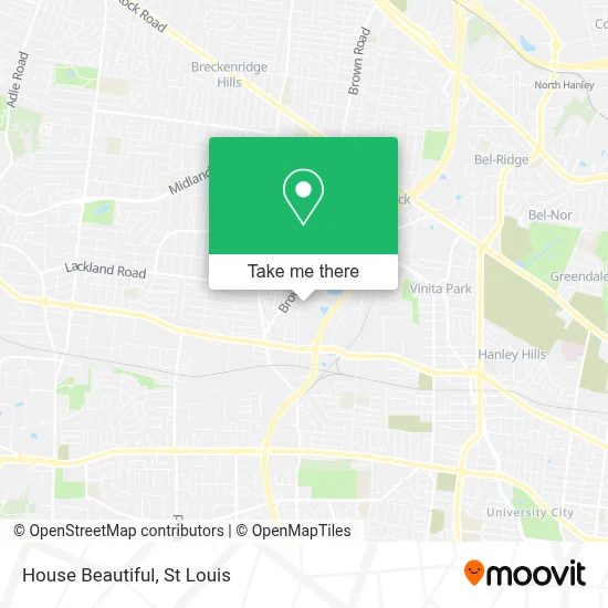 House Beautiful map