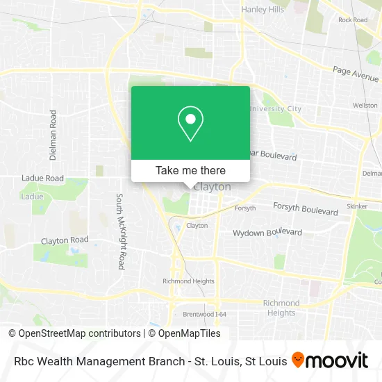 Rbc Wealth Management Branch - St. Louis map