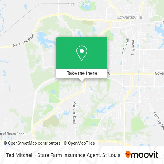Ted Mitchell - State Farm Insurance Agent map