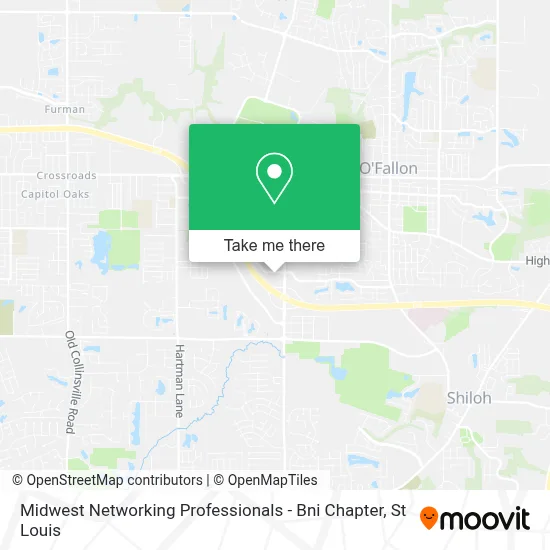 Midwest Networking Professionals - Bni Chapter map