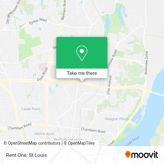 Rent One map