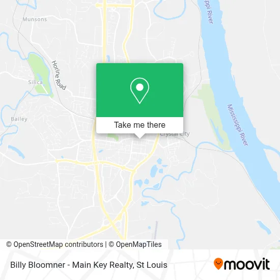 Billy Bloomner - Main Key Realty map