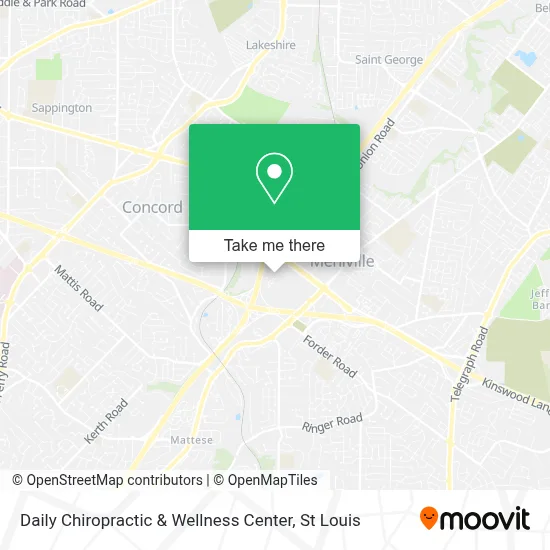 Daily Chiropractic & Wellness Center map