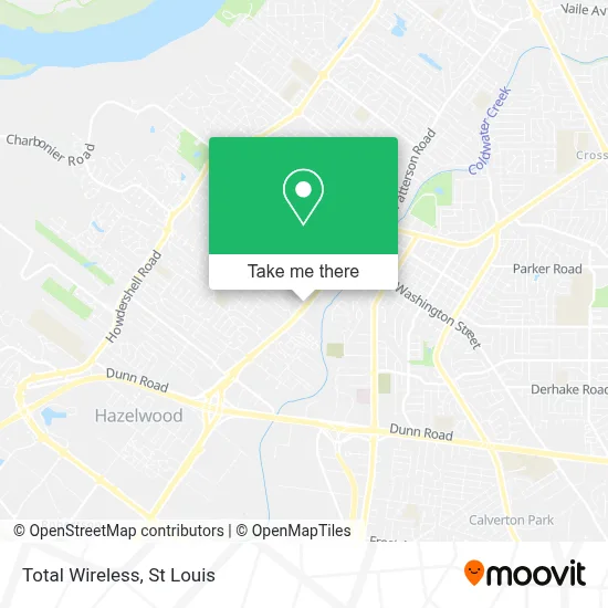 Total Wireless map