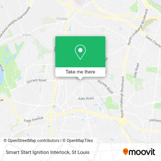 Smart Start Ignition Interlock map