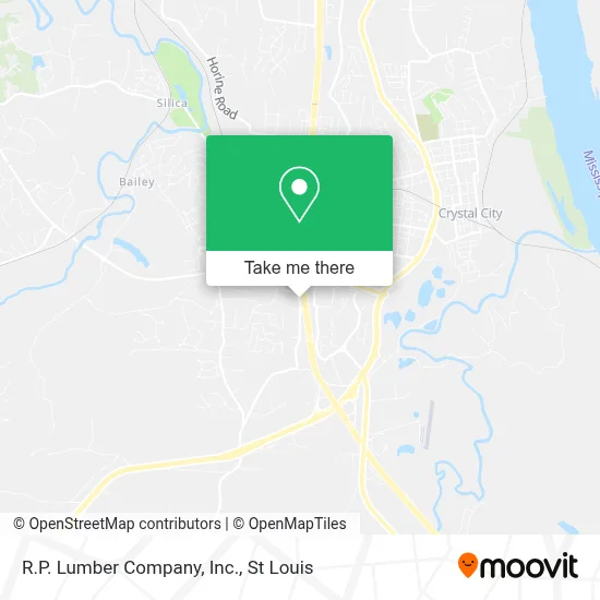 R.P. Lumber Company, Inc. map