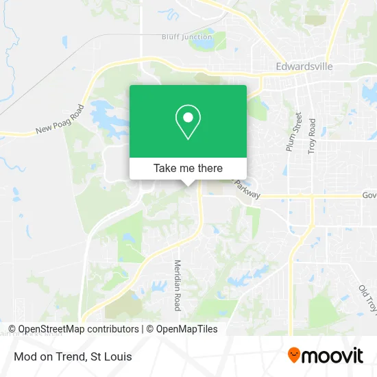 Mod on Trend map