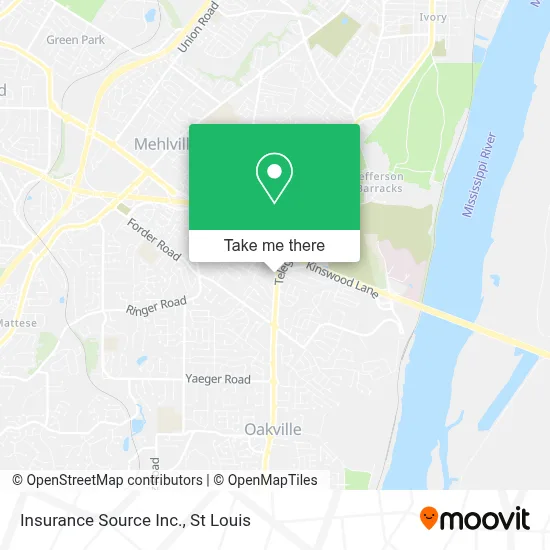 Insurance Source Inc. map