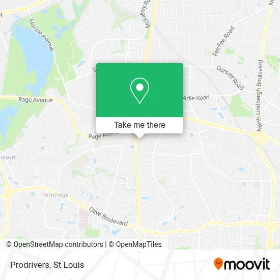 Prodrivers map
