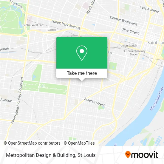 Metropolitan Design & Building map
