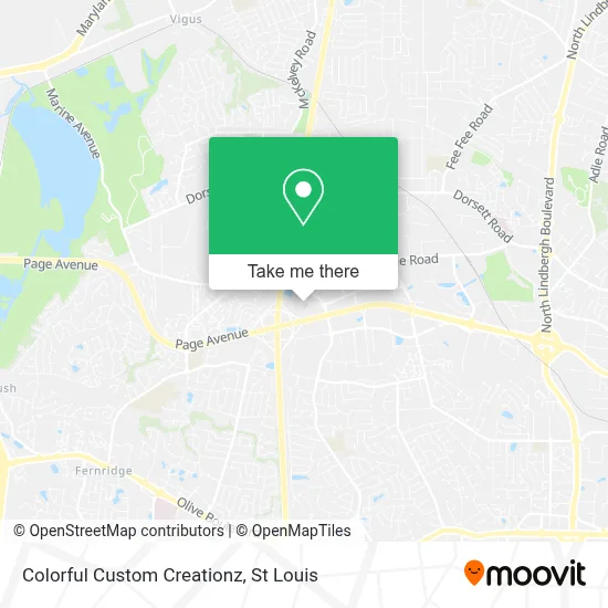Colorful Custom Creationz map
