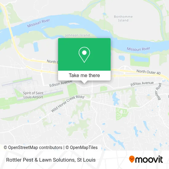 Rottler Pest & Lawn Solutions map
