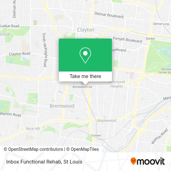 Inbox Functional Rehab map