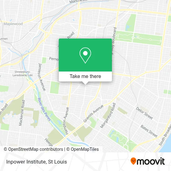 Inpower Institute map