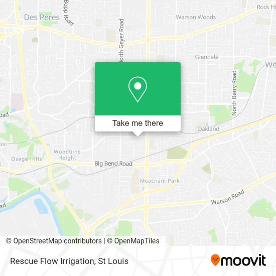 Rescue Flow Irrigation map