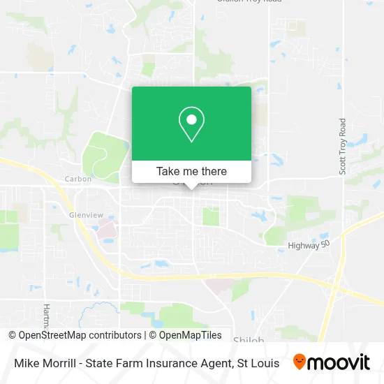 Mike Morrill - State Farm Insurance Agent map