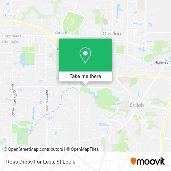 Ross Dress For Less map