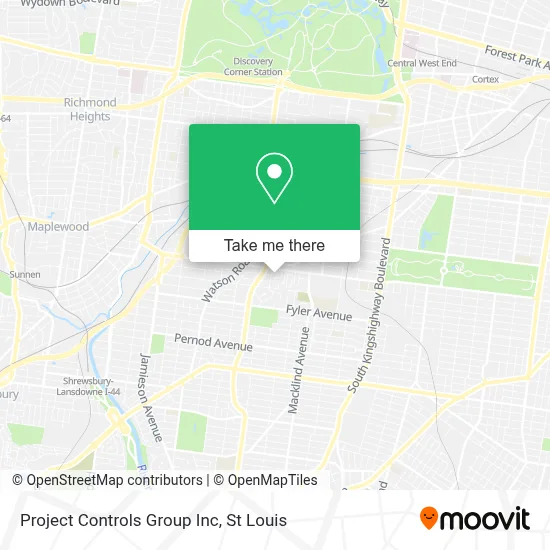 Project Controls Group Inc map