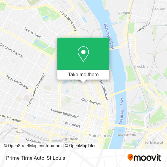 Prime Time Auto map