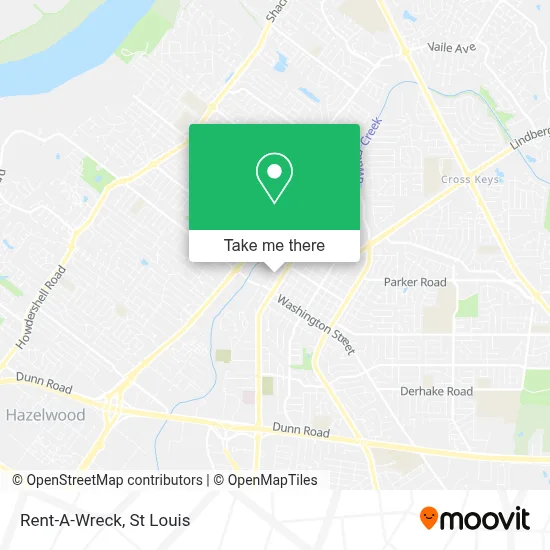 Rent-A-Wreck map