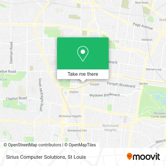 Sirius Computer Solutions map