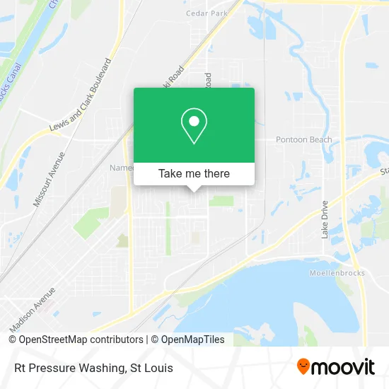 Rt Pressure Washing map