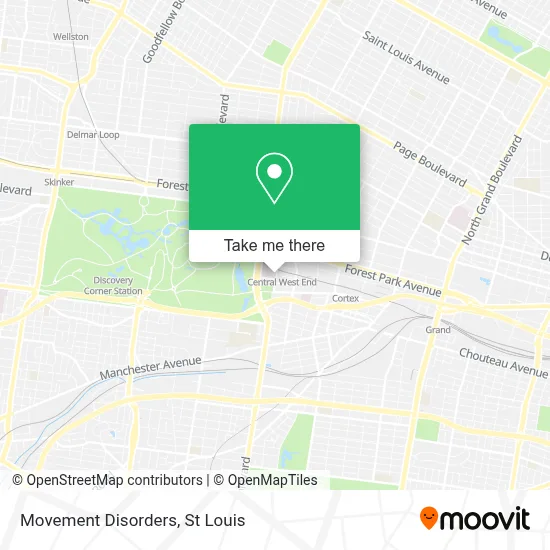 Movement Disorders map