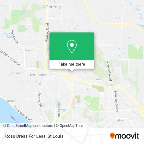 Ross Dress For Less map