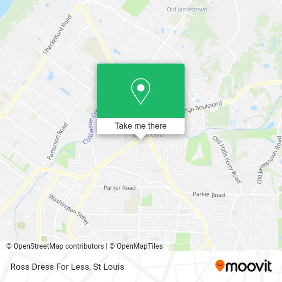 Ross Dress For Less map