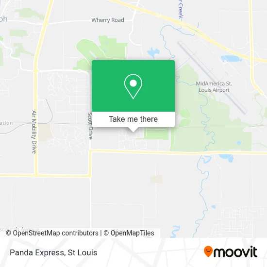 Panda Express map