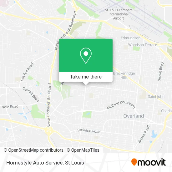 Homestyle Auto Service map