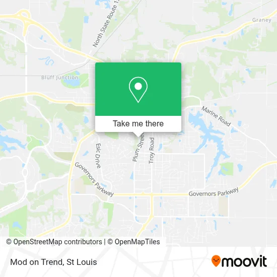 Mod on Trend map