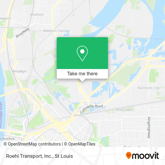 Roehl Transport, Inc. map