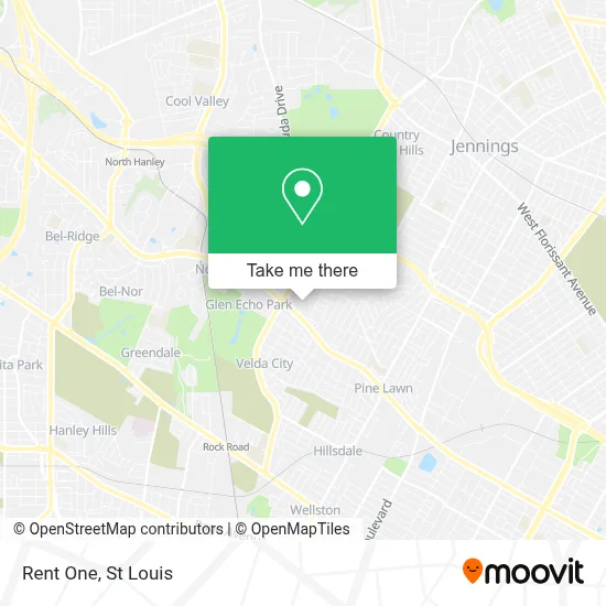 Rent One map