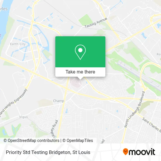 Priority Std Testing Bridgeton map